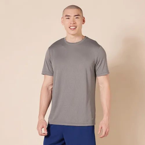 Vista 3 de Tienda Essentials Camisetas para hombre, tecnología de rendimiento activo, disponibles en tallas grandes y altas, paquete de 2