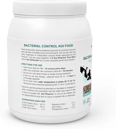 Vista 2 de Control bacteriano Koi Food Neutralizador de enfermedades bacterianas
