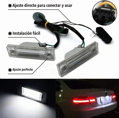 Vista 2 de Conjunto de botón del interruptor de liberación del maletero con lámpara de matrícula compatible con Chevy Cruze 2011-2014 y Chevrolet Orlando