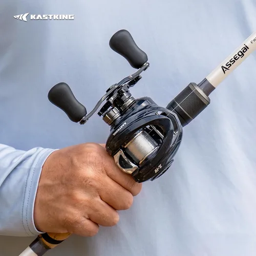 Vista 15 de KastKing Al-Ti Elite - Carretes de pesca con carrete de titanio Izquierda-7.2:1