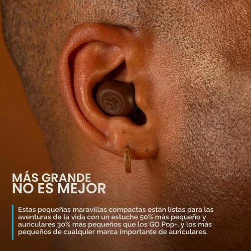 Vista 2 de JLab JBuds Mini Tones True Auriculares inalámbricos, Bluetooth Multipunto, 4625 W B-4625 W