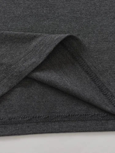 Vista 4 de Latuza Pantalones de pijama capri de talla grande para mujer, cómodos pantalones capri de pierna ancha