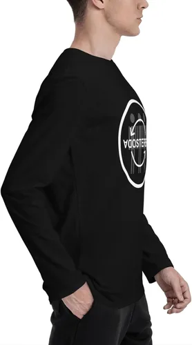 Vista 3 de Soda Stereo Logo Long Sleeve Men's Fall Casual Crew Neck Pullover