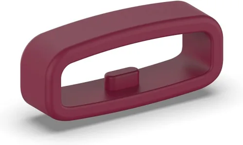 Vista 5 de Correa compatible con Fitbit Versa 4/Sense 2/Versa 3/Versa 2/Fitbit Versa/Versa Lite Smartwatch Band, banda de silicona suave, anillos de sujeción