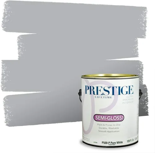 Vista 62 de Prestige Paints - 2 en 1, pintura base y pintura de exterior, P400-D-SW7053