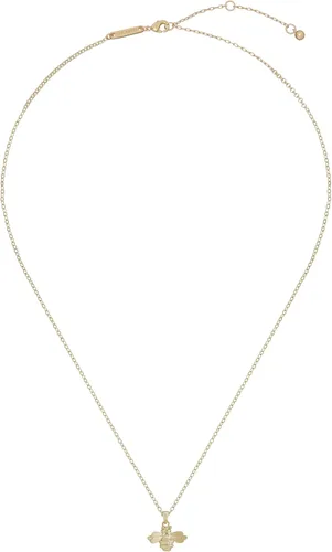 Vista 2 de Ted Baker Collar con colgante London Bellema Bumble para mujer Tono dorado