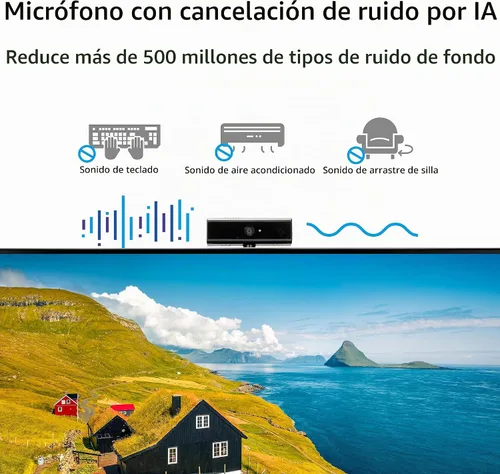 Vista 4 de ASUS Monitor de videoconferencia 1440P de 27 pulgadas (BE27ACSBK) - QHD (2560 x 1440), IPS, cámara web integrada de 2 MP, matriz de micrófono