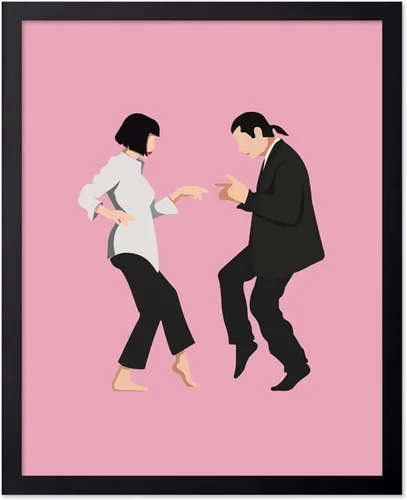 Vista 61 de Poster Master Póster de baile de pareja, impresión icónica de baile, arte moderno, arte moderno, arte pop, arte de película, regalo para hombres