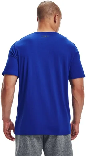 Vista 2 de Under Armour - Camiseta de manga corta para hombre, holgada y de estilo deportivo