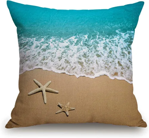 Vista 10 de TSSOHU Funda de almohada de granja de 18 x 18 pulgadas, funda de almohada tropical, hojas de palma tropical, Hawaii, selva, fundas de almohada Tss11