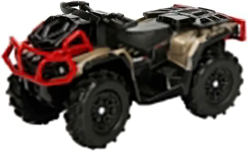 Vista 2 de Nuevo modelo Ray Can-Am Outlander XMR 1000R ATV negro y dorado fundido a presión