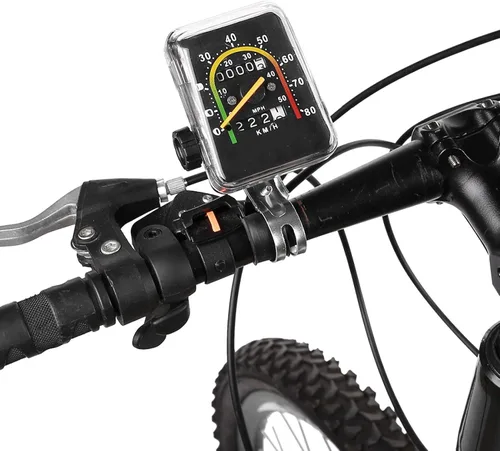 Vista 6 de Velocímetro de bicicleta, odómetro de bicicleta impermeable MPH, velocímetro de ciclismo, computadora de bicicleta de montaña, tabla de códigos