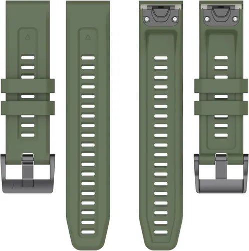 Vista 5 de Compatible con Garmin Quatix 7 Pro Bands, Forerunner 965 955 945 Correas de reloj de repuesto de silicona para Garmin Epix Pro 1.850 in/Fenix