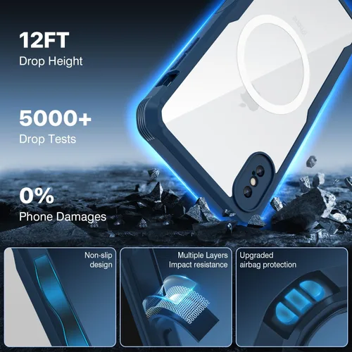 Vista 460 de CENHUFO Funda de privacidad para iPhone 11 Pro, funda de cuerpo completo con protector de pantalla de privacidad de vidrio templado 9H integrado
