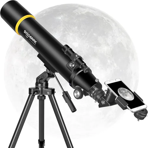 Vista 8 de Telescopios para adultos Astronomía, 3.150 in de apertura 35.433 in telescopio refractor profesional para niños y principiantes, telescopio de viaje