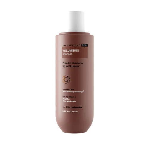 Vista 14 de Bare Anatomy Champú anticaídas Proporciona 5 veces control de caída del cabello pH 4.6 Adenosina y péptidos Fortalece las raíces débiles
