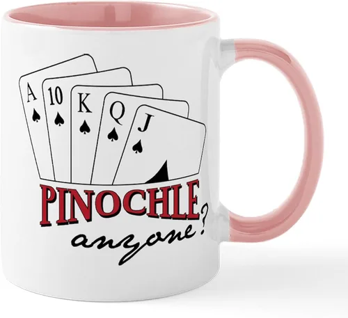 Vista 99 de CafePress Euchre Champ Mugs Taza de café de cerámica de 11 oz (11.0 fl oz)