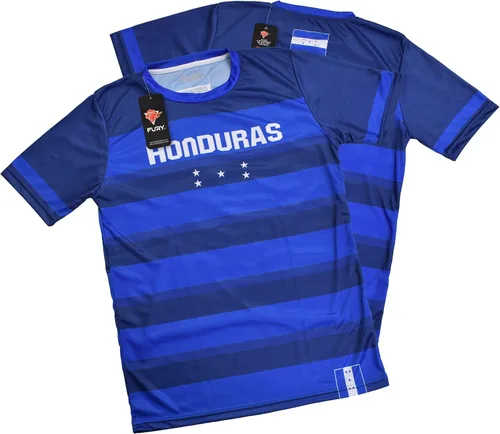 Vista 5 de Fury Honduras Soccer Jersey - Honduras Soccer Shirt - Camiseta de Futbol de Honduras Football Jersey MenWomenUnisex