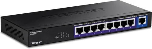 Vista 9 de Carcasa de plástico interruptor Trendnet GREENnet de Unmanaged Gigabit escritorio, Negro, 1