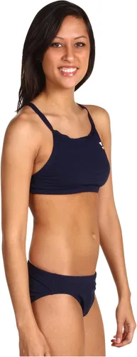 Vista 8 de TYR Sport - Bikini de entrenamiento Durafast de tono sólido para mujer con espalda tipo diamante