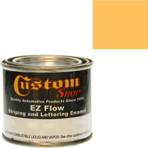 Vista 38 de Custom Shop KSE755-QP - Pintura esmaltada EZ Flow a rayas y letras de oro 23K, 4 onzas