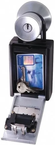 Vista 4 de ABUS 797 Caja de almacenamiento de llaves combinada con grillete, grande Para exteriores, almacenamiento, marina, 2.25 pulgadas (2.244 in)