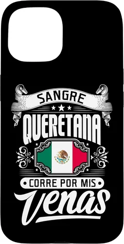 Vista 6 de iPhone 16 Sangre Queretana Corre Por Mis Venas. Case