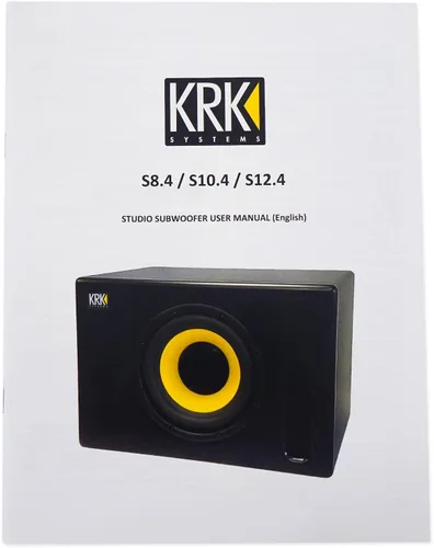 Vista 7 de KRK S12.4 S12 Generación 4 Subwoofer de Estudio Amplificado de 12" 220 Vatios