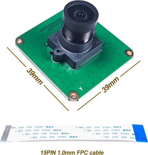 Vista 7 de Módulo de cámara industrial Raspberry Pi STARVIS IMX462 Color CMOS Sensor 2MP Pixel para toda Raspberry Pi, soporte Bullseye libcamera y Raspbian