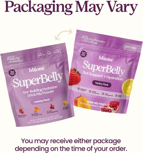 Vista 6 de Blume SuperBelly - Paquete variado de salud intestinal + polvo