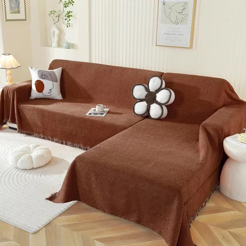 Vista 14 de OstepDecor Fundas para sofá modular, 2 piezas, manta de sofá en forma de L, funda de sofá seccional, lavable, fundas para sofá chaise lounge