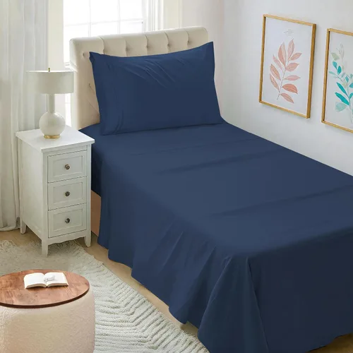 Vista 43 de Mejoroom Juego de sábanas tamaño individual – Sábanas individuales de Hotel Collection – Sábanas y fundas de almohada con sábana bajera de bolsillo