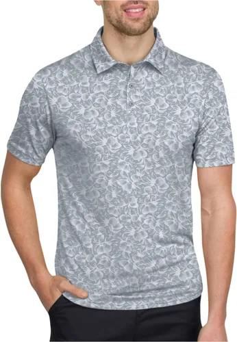 Vista 3 de Three Sixty Six Camisas de golf de secado rápido para hombre, polo casual de manga corta que absorbe la humedad