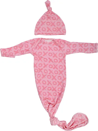 Vista 23 de Three Little Tots Vestido de corbata anudada para bebé recién nacido - Bebé