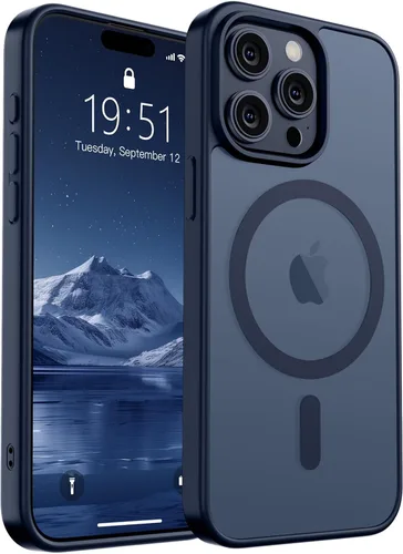 Vista 78 de SUPFINE Funda magnética para iPhone SE 2022 (3ª)/2020 (2ª), iPhone 8 (compatible con MagSafe) (protección contra caídas de grado militar), funda
