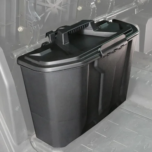 Vista 4 de Passenger+Center - Caja de almacenamiento para debajo del asiento compatible con accesorios Can-Am Defender