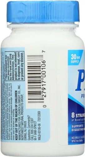 Vista 2 de Nutrition Now PB 8 Pro-Biotic Acidophilus For Life - sin gluten - 60 Cápsulas