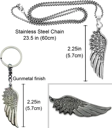 Vista 4 de Juego de 8 pulseras de cuero punk para hombres y mujeres, 6 puños trenzados de poliuretano, collar y llavero, ajustable, apilable