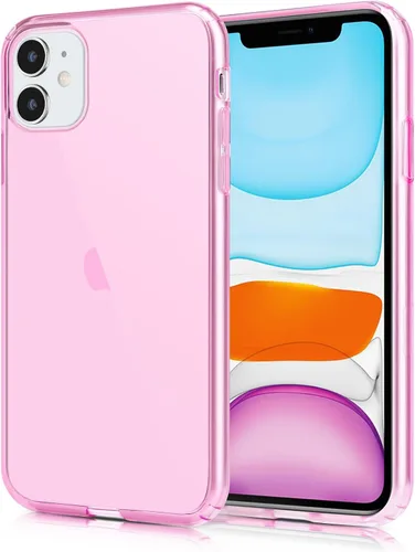 Vista 16 de JJGoo Funda compatible con iPhone 11, color negro transparente, suave, absorción de golpes, antiarañazos, a prueba de golpes, funda protectora