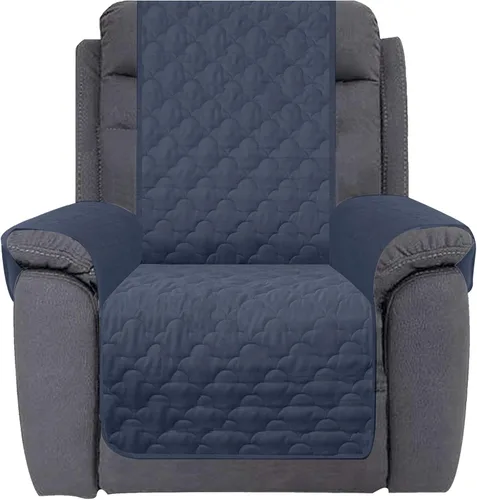 Vista 8 de CHHKON Funda impermeable y antideslizante para sillón reclinable que se mantiene en su lugar, cubierta de sofá para perros, protector de muebles