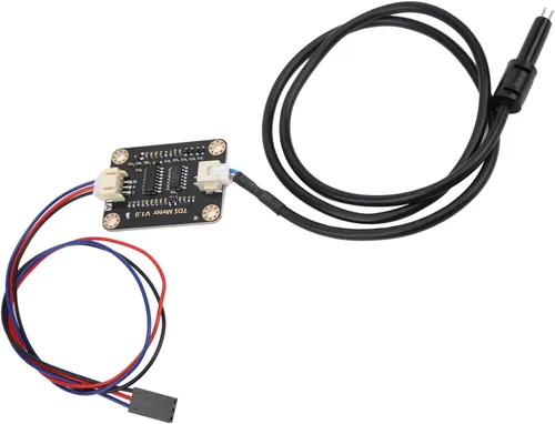 Vista 6 de Sensor de conductividad de agua, sensor hidropónico de agua doméstica con sonda impermeable para enseñanza de análisis de calidad líquida