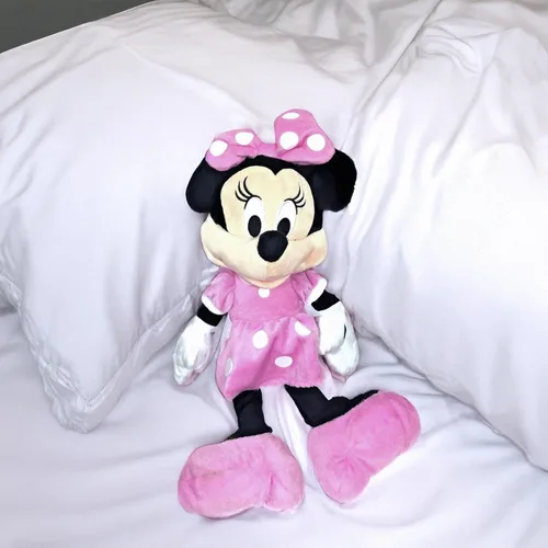 Vista 5 de Minnie 10782 Juguete de peluche para niños, rosa, 15.5