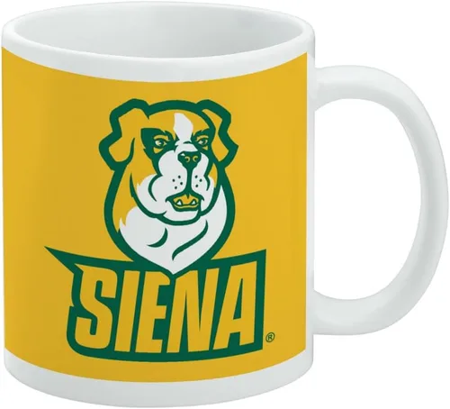Vista 416 de Taza de cerámica con el logotipo principal de la Universidad Rider, taza de regalo novedosa para café, té y bebidas calientes, 11oz, blanca