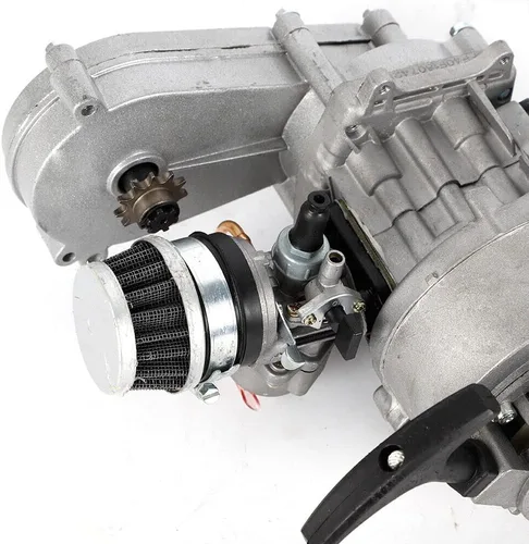 Vista 7 de Motor de Motor 49CC 2 Tiempos Arranque por Tirón Motor 2-Tiempos para Moto de Bolsillo Mini Moto de Cross ATV Buggy (49CC estilo 2)