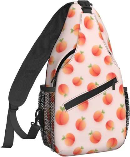 Vista 37 de Famame Mochila bandolera para el pecho, bolsa de hombro, gimnasio, ciclismo, viajes, senderismo, mochila para hombres y mujeres.., MultiColor1