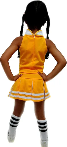Vista 9 de Disfraz de porrista para niñas, para Halloween.