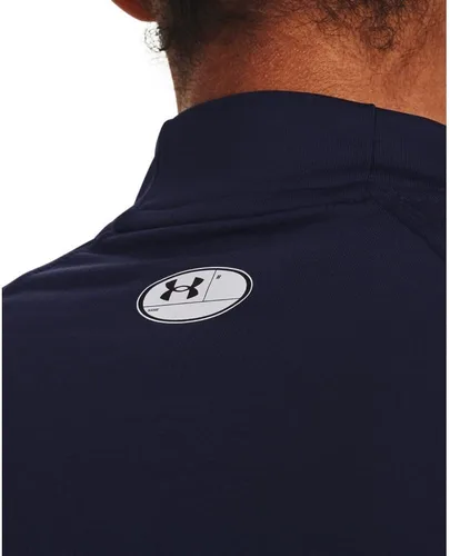 Vista 6 de Under Armour ColdGear Authentics - Camiseta de cuello alto falso para mujer