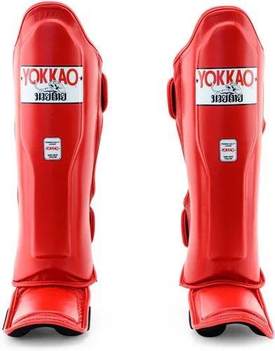 Vista 24 de YOKKAO Espinilleras Matrix Muay Thai Kickboxing MMA con rodilleras