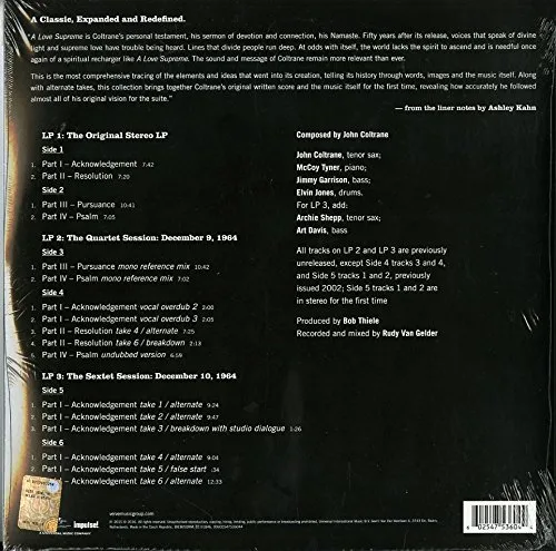 Vista 2 de A Love Supreme The Complete Masters