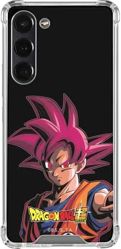Vista 12 de Skinit Funda transparente compatible con Galaxy S23 Plus, diseño oficial de Dragon Ball Super Goku